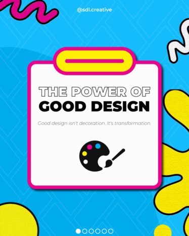 The power of good design