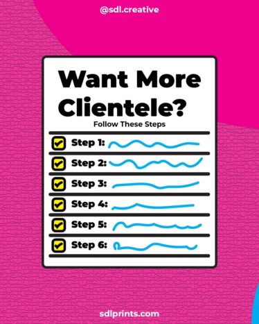 Want more clientele?