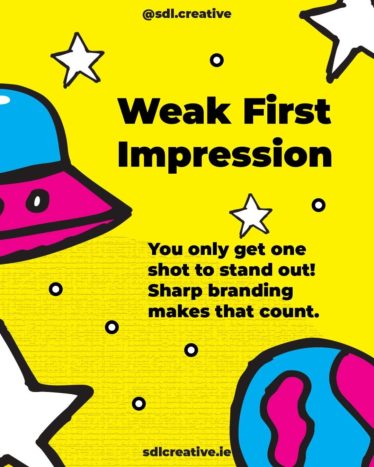 You only get one shot to stand out. Sharp branding makes that count