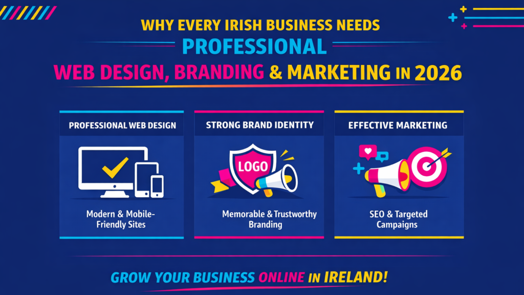 Why every business needs professional web design, branding and marketing in 2026