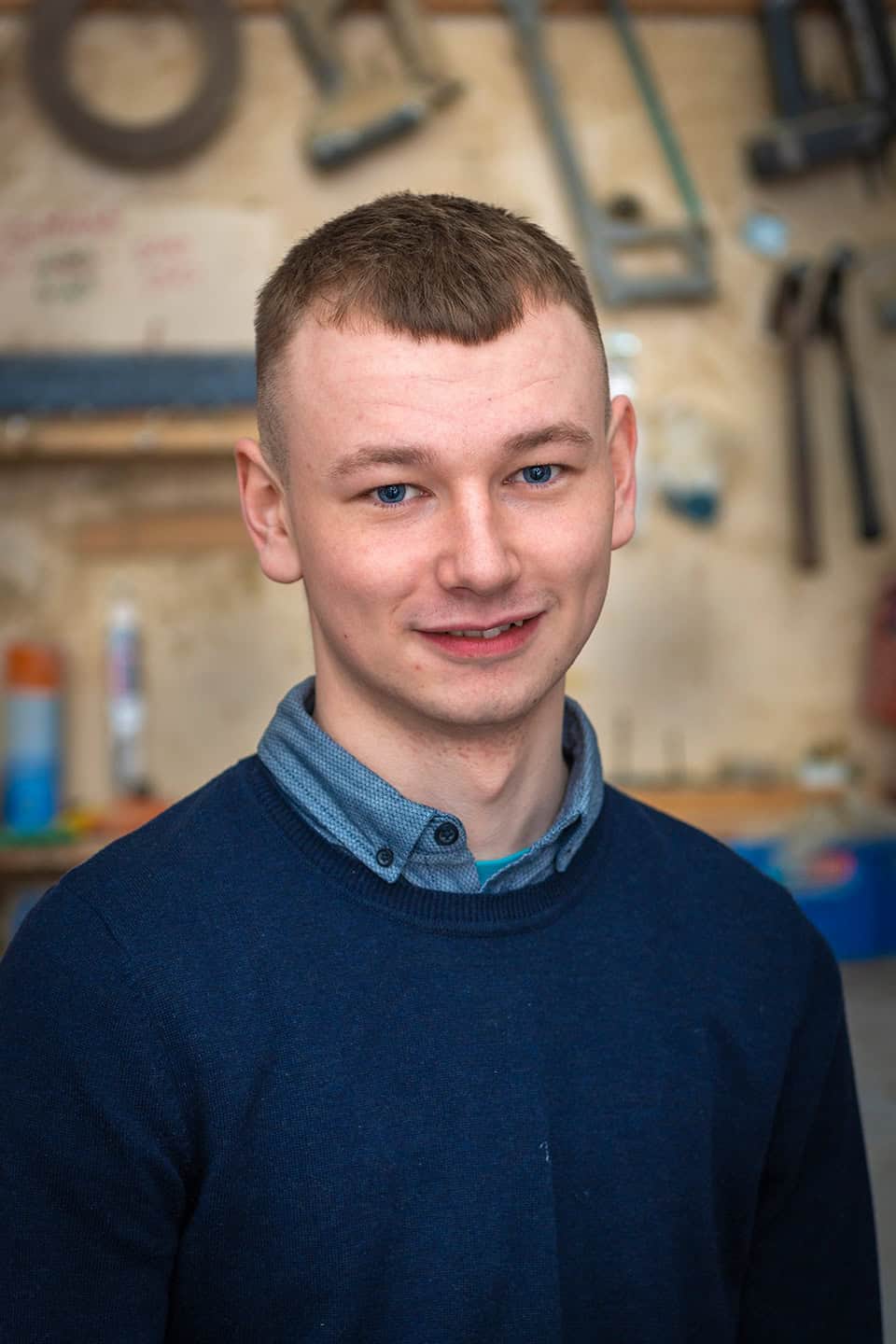 Cathal Morris, Apprentice Cabinet Maker
